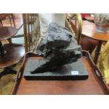 BRIAN O'LOUGHLAN A Bog Oak Carving,