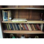 A MISCELLANEOUS COLLECTION OF HARDBACK & OTHER BOOKS including Wordsworth poetical works novels by