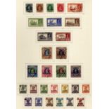 Bahrain. 1938-51 used collection (83) on Philatelic leaves, complete basic stamps plus the 1950-1 ½a