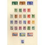 Bahamas. 1937-52 used collection (70) on Philatelic leaves, basic stamps complete plus some extras