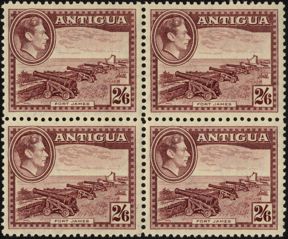 Antigua. 1938-51 definitive unmounted mint blocks of four (32 blocks) with a range of shades and - Image 2 of 2