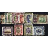 North Borneo. 1939 set of fifteen used, mainly fine but with the odd minor blemish, the $5