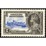 Somaliland Protectorate. 1935 2a Silver Jubilee, unmounted mint with Pl. 2A 'kite and vertical log'.