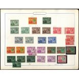 Collections and Miscellaneous. Trinidad & Tobago. 1912-23 values to 5/- with duplication for