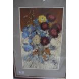 Ann Heath, Posy, Pastels, Signed and dated 2004, 16 x 10 ins.