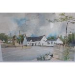 Norman Sayle R.I., The Cross Hotel, Aylburton, Watercolour, Signed and dated 2000, 15 x 22 ins.