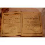 John Cary. Cary's New Map of England and Wales with part of Scotland. Published 1830, bound in