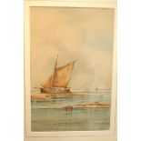 Richmond Markes (1820 - 1860) British, Near Weymouth, Watercolour, Signed, 10 x 6.5ins.