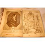 John Ogilby. Homer His Odysses. Translated and adorned with sculpture. Published 1665. Folio in