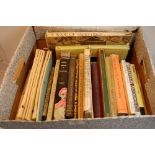 Good box of books on needlework, embrodery and textiles