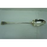 GIII silver feather edged gravy spoons, London 1773. Maker Thomas Chawner 3.5ozt.