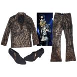 Prince Stage-Worn Black & Gold Costume