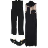 Prince Black NPG Tunic with High Waisted Pants and Shoes