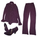 Prince Grape glitter shirt pants and shoes