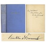 As President, Franklin D. Roosevelt signed first edition, first printing of ''On Our Way''.
