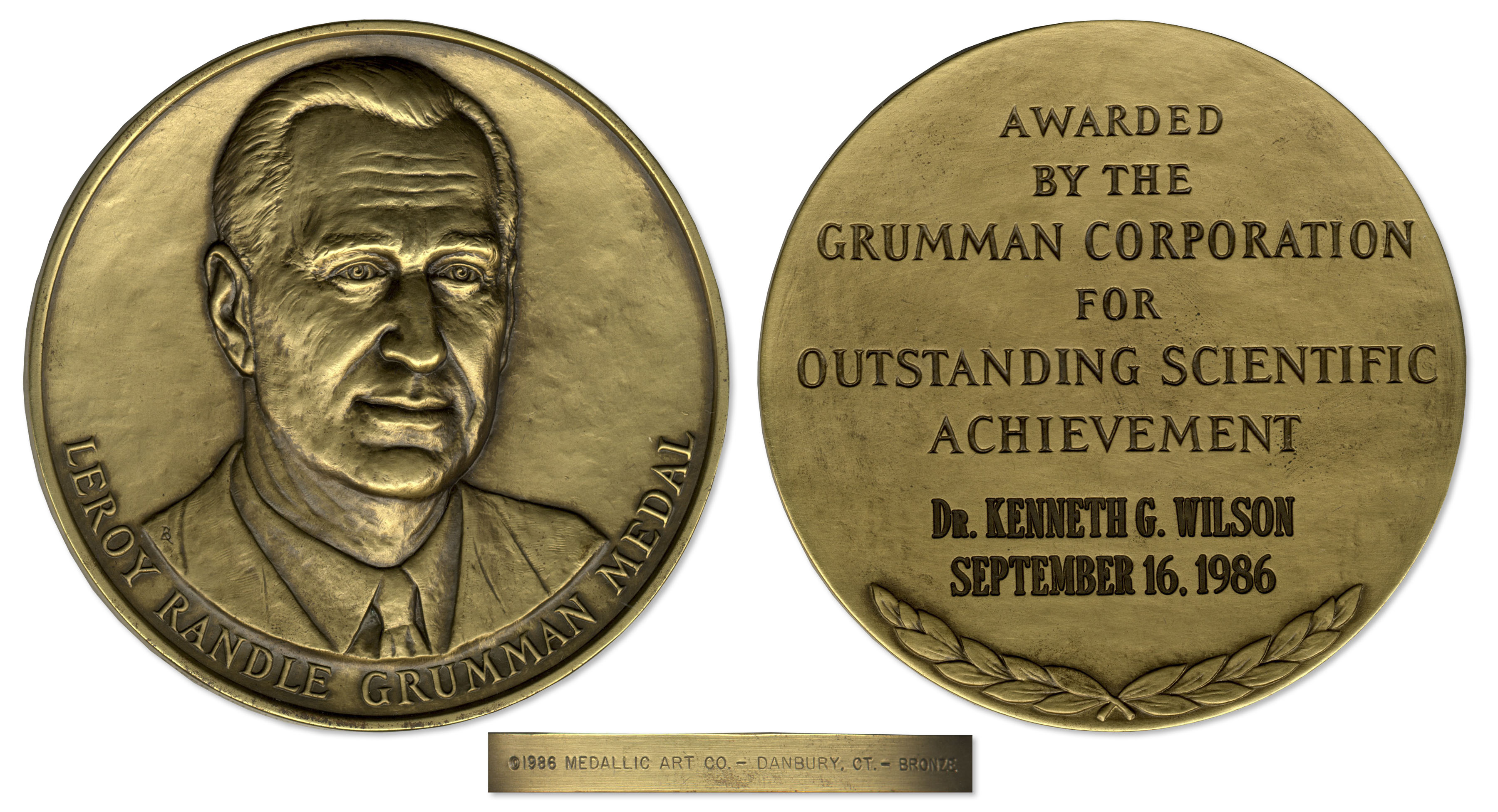 Kenneth Wilson's Grumman Award