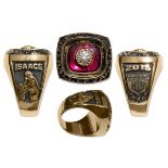 John Isaacs HOF Ring