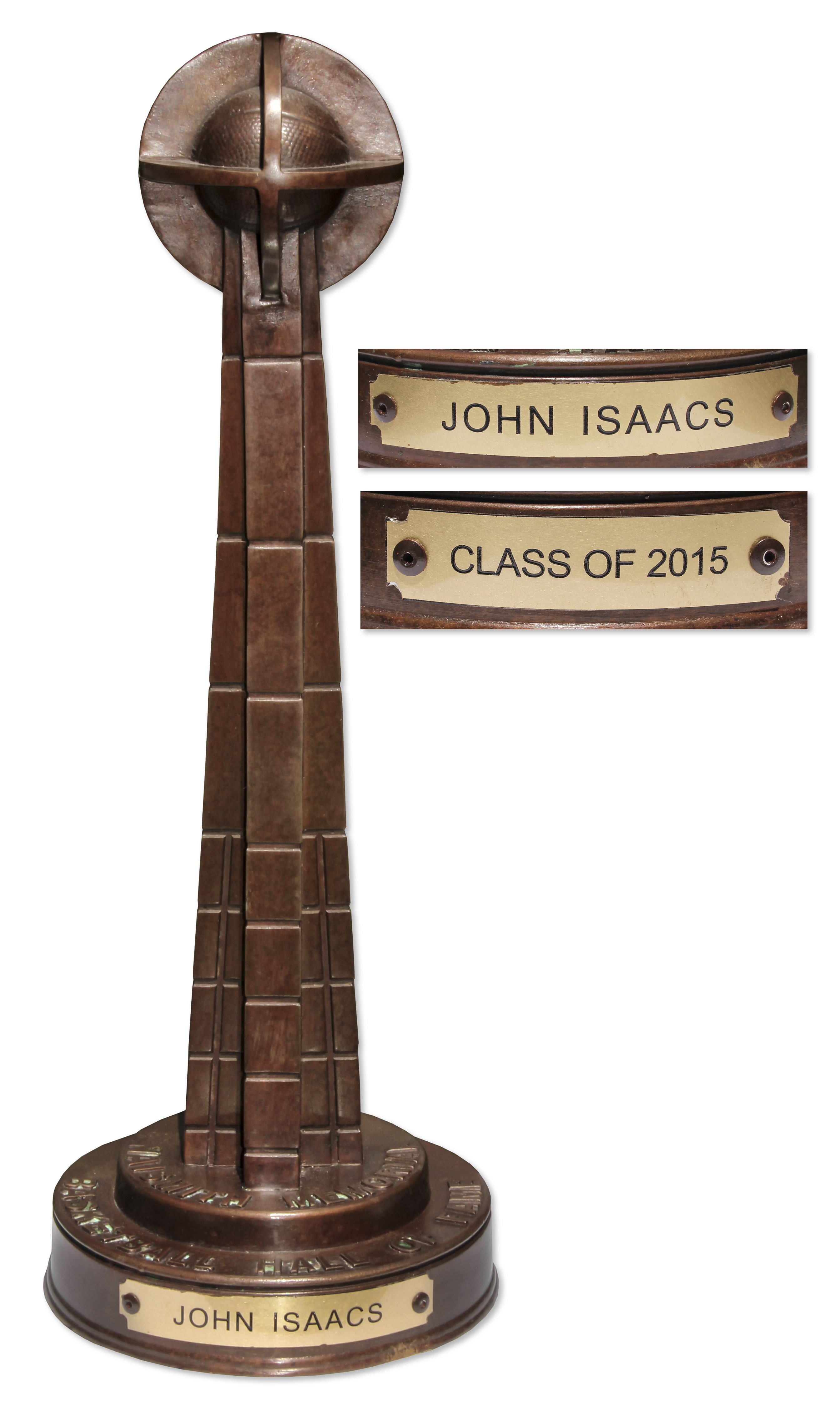 John Isaacs HOF Trophy