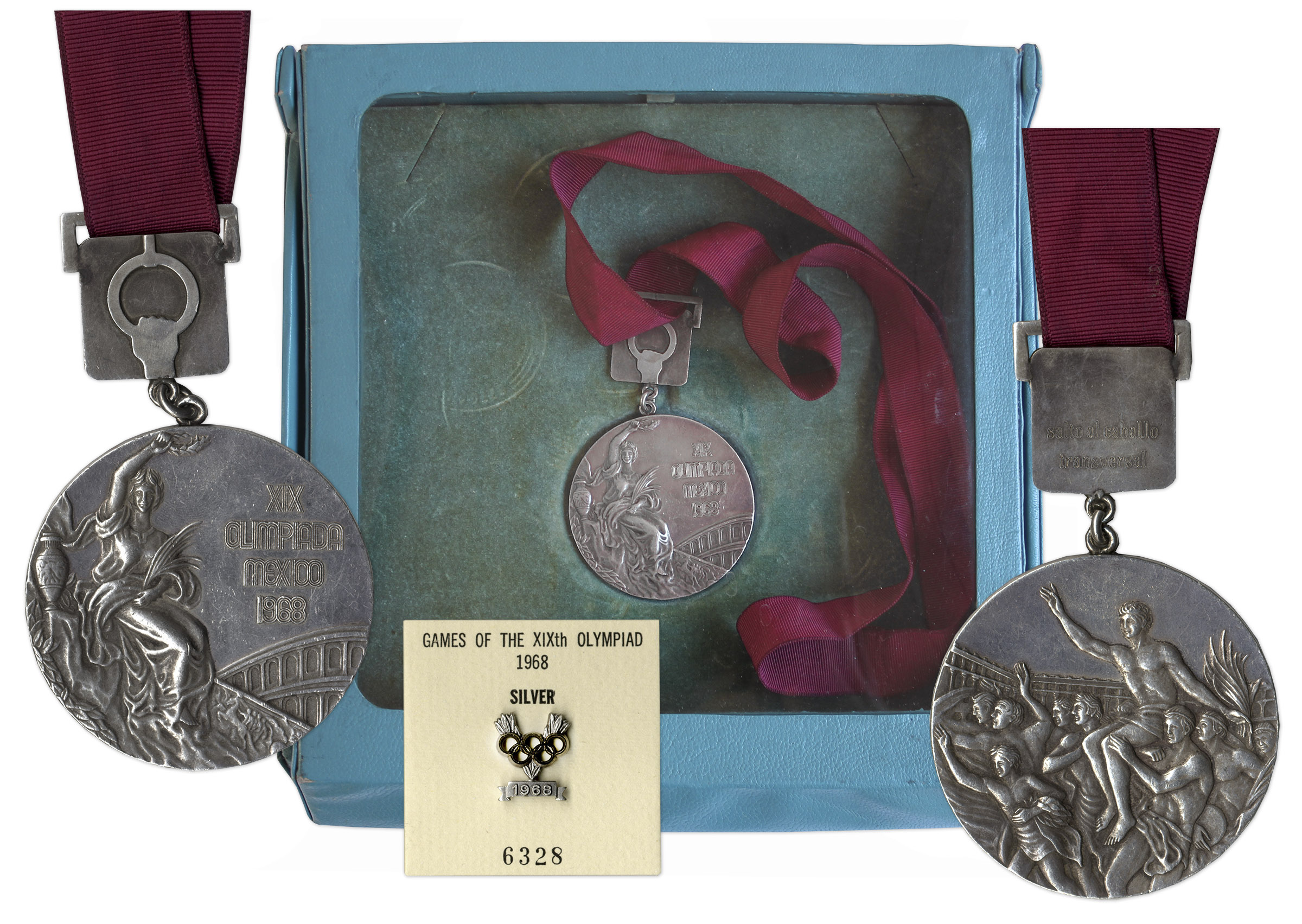 1968 Silver Olympics Medal