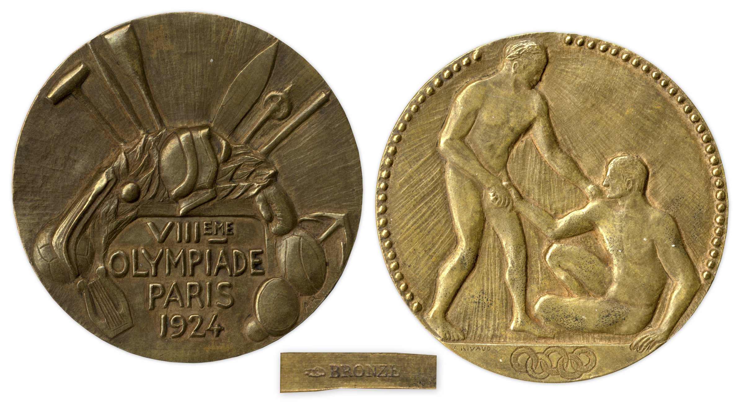 1924 Bronze Olympic Medal