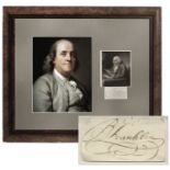 Benjamin Franklin Signature