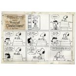 Charles Schulz 1974 Peanuts Strip