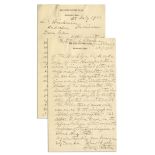 Lincoln Assassination Letter