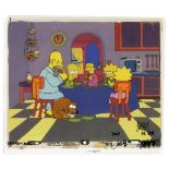 ''The Simpsons'' Hand Painted Cels