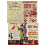 Charlie Chaplin ''Great Dictator'' Handbill