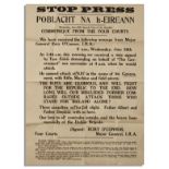 Irish Civil War Broadside