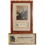 Rutherford B. Hayes Signed Check