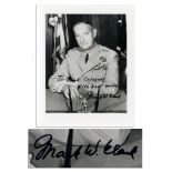 General Mark Clark Signed Photo