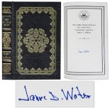 James Watson Signed ''Double Helix''