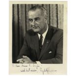 Lyndon B. Johnson Signed Photo