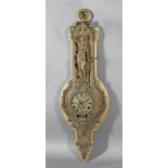 Napoleon III Bronze Cartel Clock