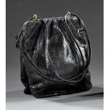 Judith Leiber Karung Snakeskin Handbag