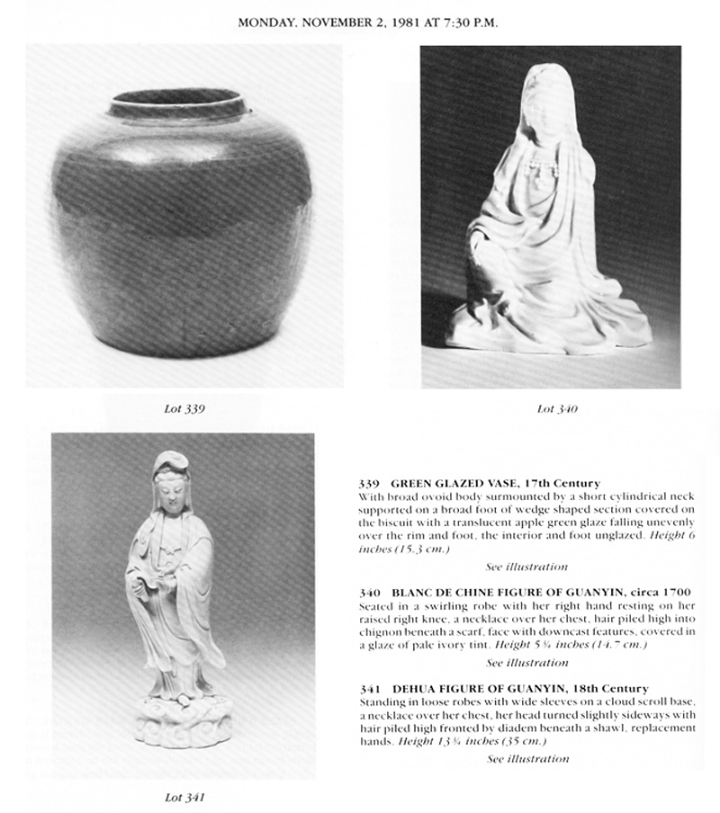 Chinese "Blanc de Chine" Porcelain Guanyin - Image 7 of 7