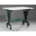 American Painted Cast Iron Garden Table