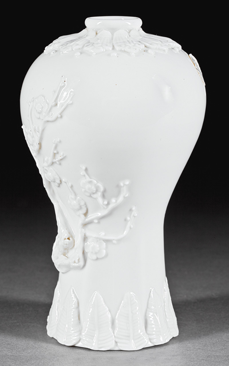 Chinese "Blanc de Chine" Porcelain Meiping Vase - Image 4 of 9