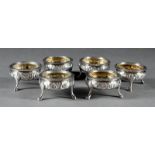 Bailey & Co. Coin Silver Open Salts