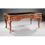 Gilt Bronze-Mounted Parquetry "Versaille" Bureau