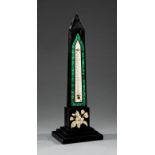 "Grand Tour" Pietra Dura Thermometer Obelisk