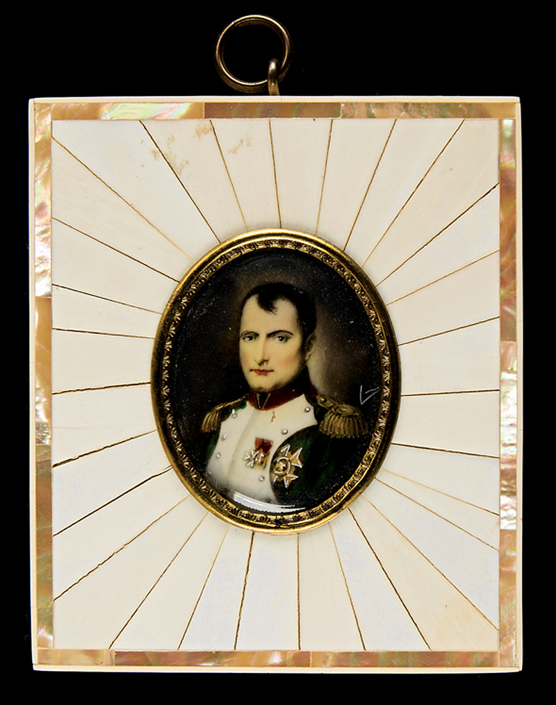 Group of Four Napoleonic Portrait Miniatures - Image 2 of 2
