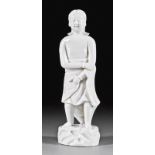 Chinese "Blanc de Chine" Porcelain Figure "Adam"