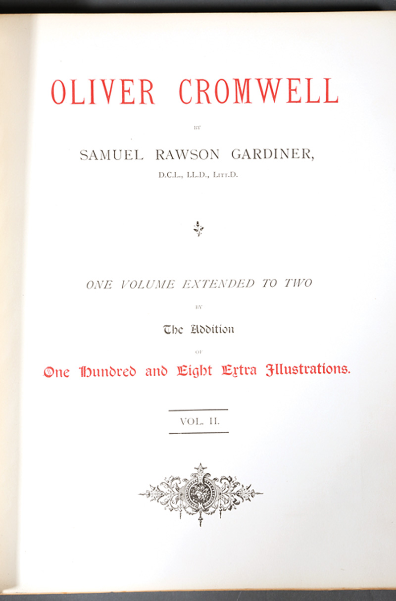 Samuel Rawson Gardiner, 1899 - Image 9 of 10