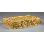 American Gilt Bronze Humidor