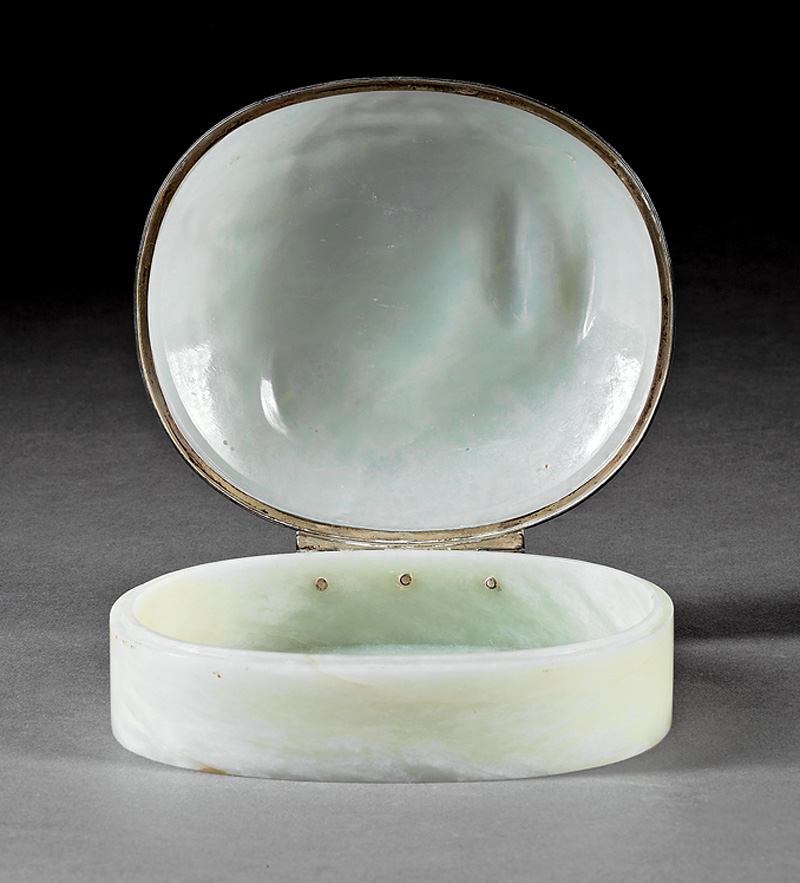 Mssrs. Yamanaka & Co. Chinese Jade Covered Box - Image 3 of 3