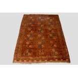 Ersari Turkmen ‘gulli-gul’ carpet, north east Afghanistan, circa 1930s; 10ft. 8in. x 7ft. 9in. 3.