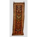 Hamadan long rug of central tree design, north west Persia, circa 1920s, 10ft. 5in. x 3ft. 2in. 3.