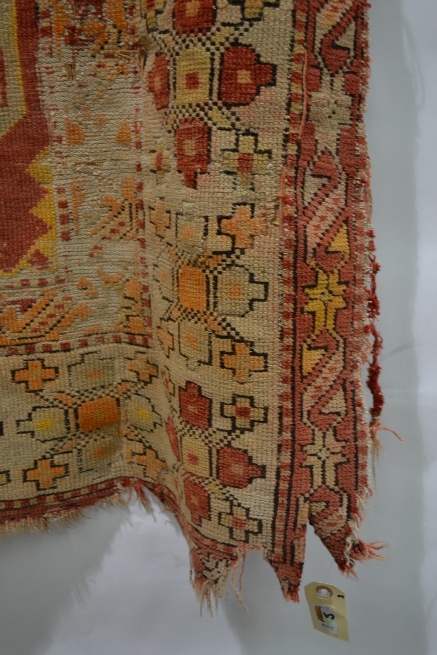 Uzbek felt rug, Uzbekistan, first half 20th century, 8ft. 4in. x 5ft. 6in. 2.54m. x 1.68m. Small - Image 6 of 12